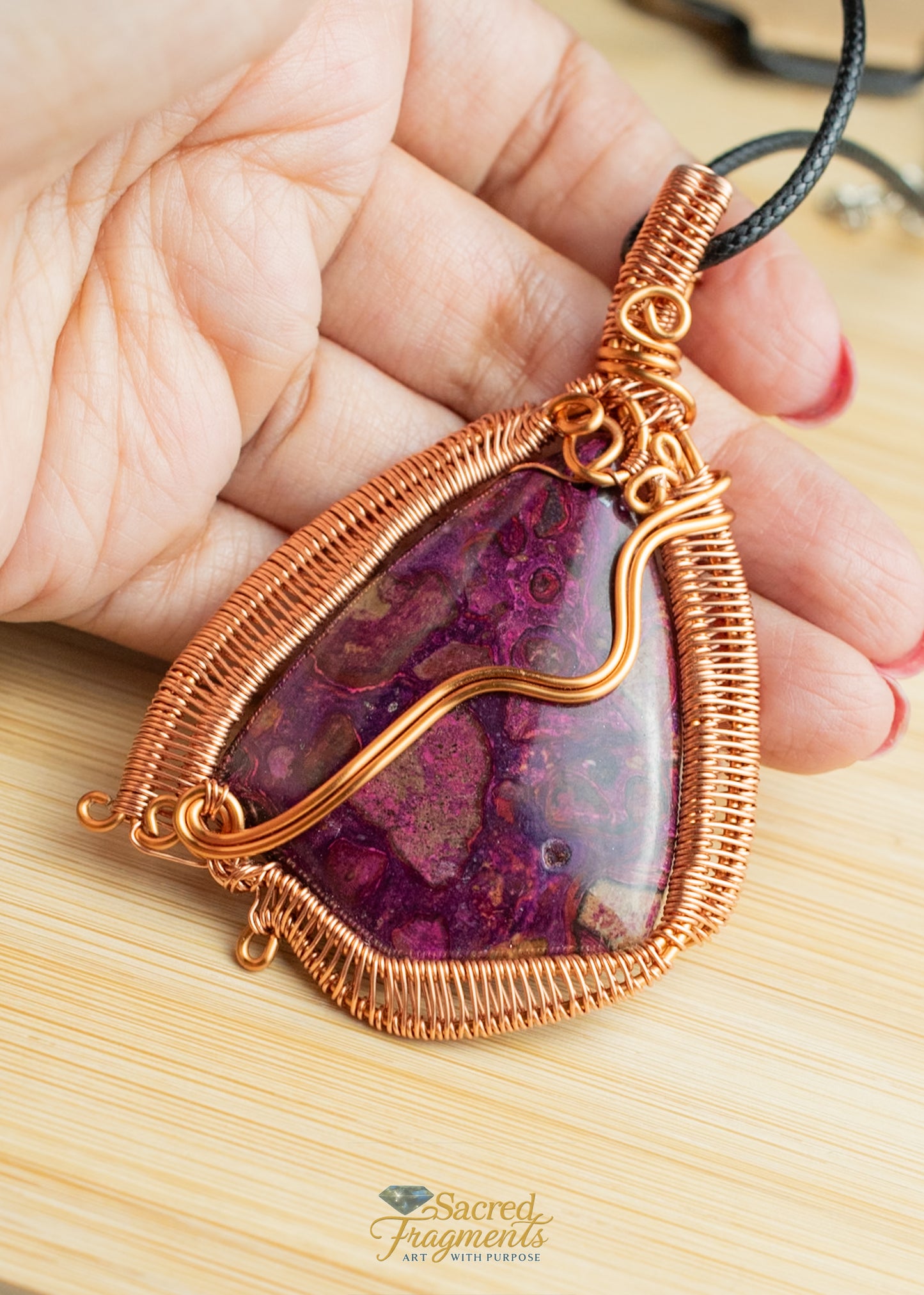 Sea Sediment Jasper Pendant