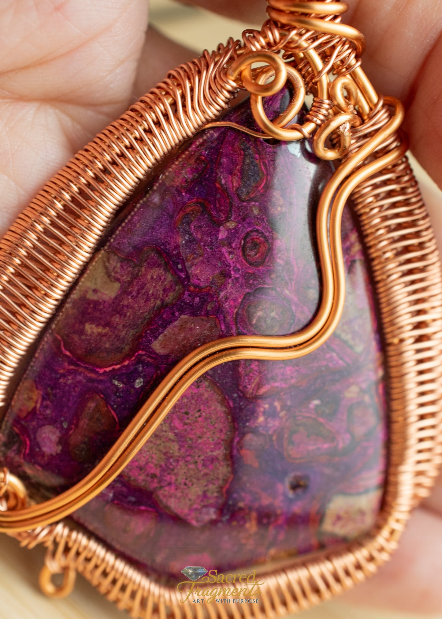 Sea Sediment Jasper Pendant