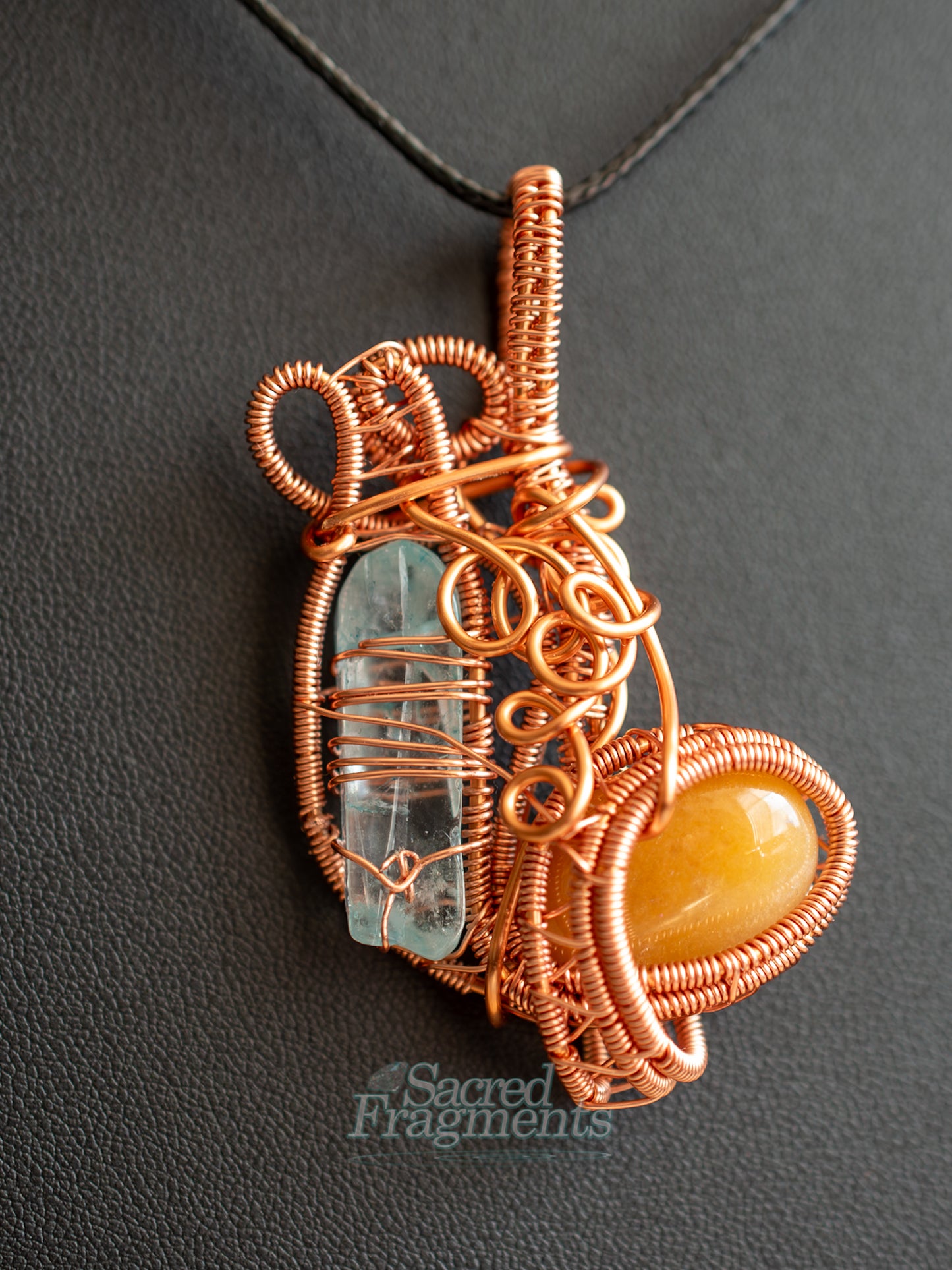Copper Aura & Vitality Pendant