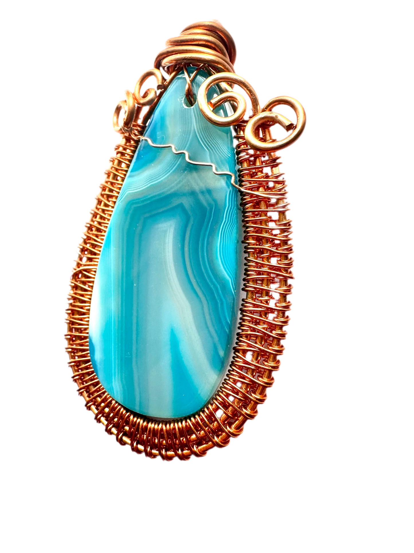 Banded Agate • Clear your Mind Amulet