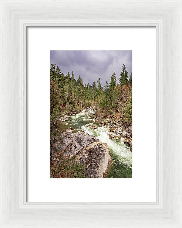 Calaveras Big Trees State Park River 5 - Framed Print
