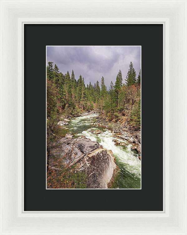 Calaveras Big Trees State Park River 5 - Framed Print