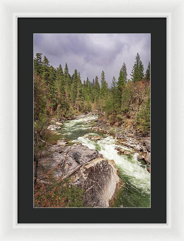 Calaveras Big Trees State Park River 5 - Framed Print