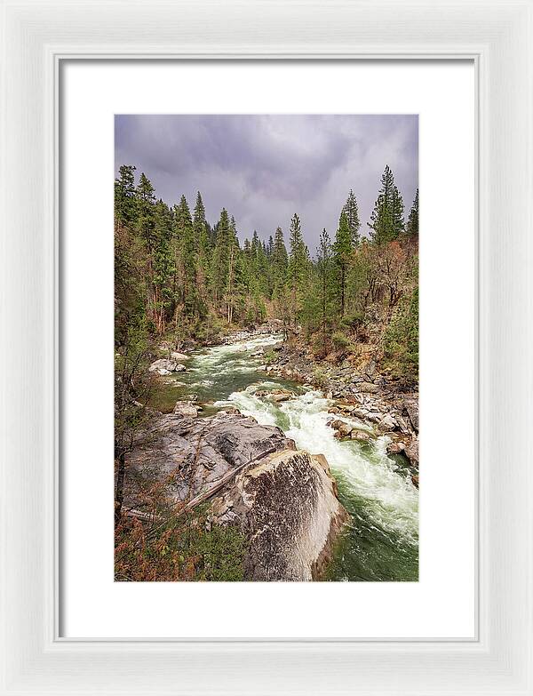 Calaveras Big Trees State Park River 5 - Framed Print