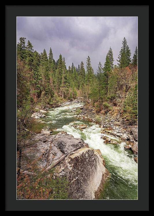 Calaveras Big Trees State Park River 5 - Framed Print