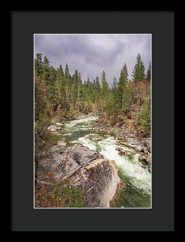 Calaveras Big Trees State Park River 5 - Framed Print