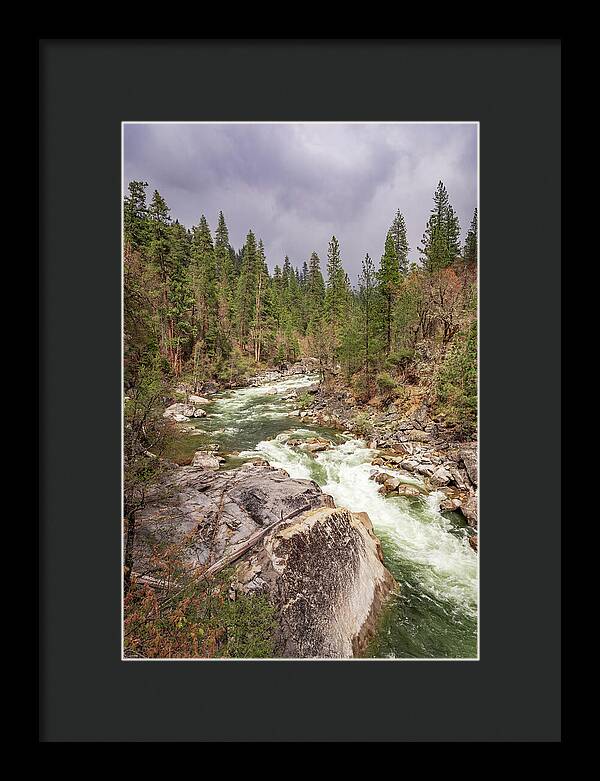 Calaveras Big Trees State Park River 5 - Framed Print