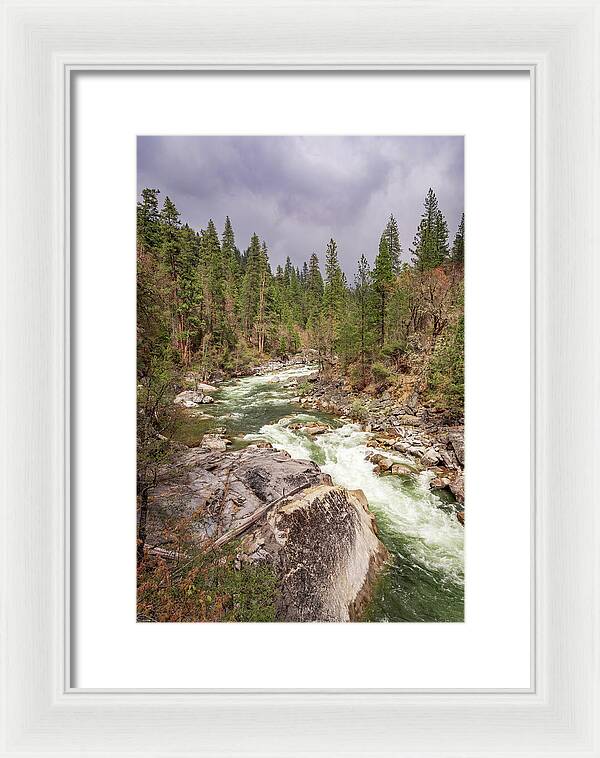 Calaveras Big Trees State Park River 5 - Framed Print