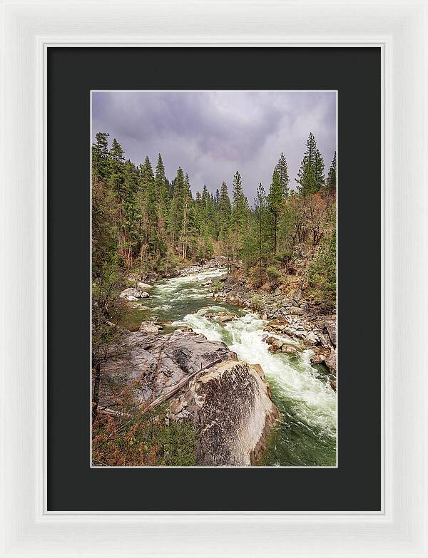 Calaveras Big Trees State Park River 5 - Framed Print