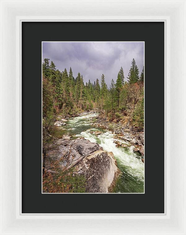 Calaveras Big Trees State Park River 5 - Framed Print