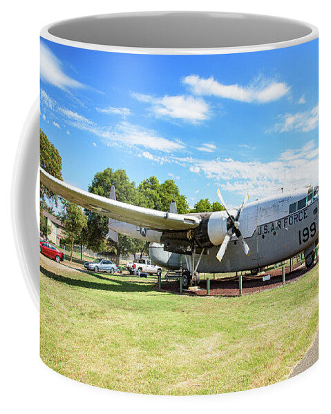 Castle Air Force Base Plane Displayed 6 - Mug