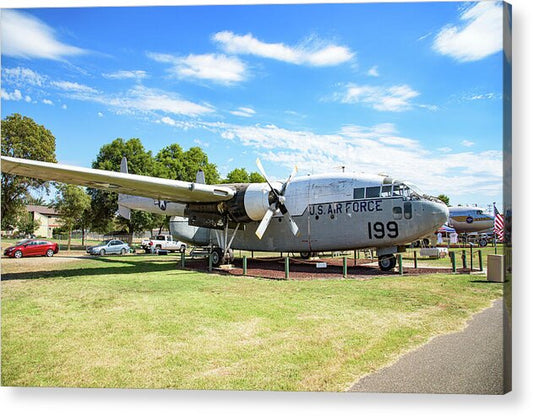 Castle Air Force Base Plane Displayed 5 - Acrylic Print