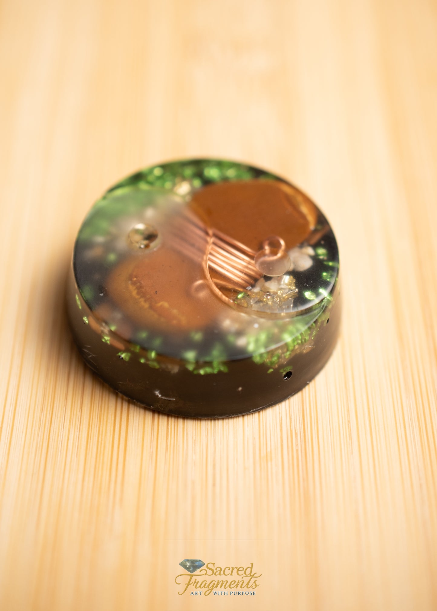 Yin Yang Orgone Energy Pocket Piece