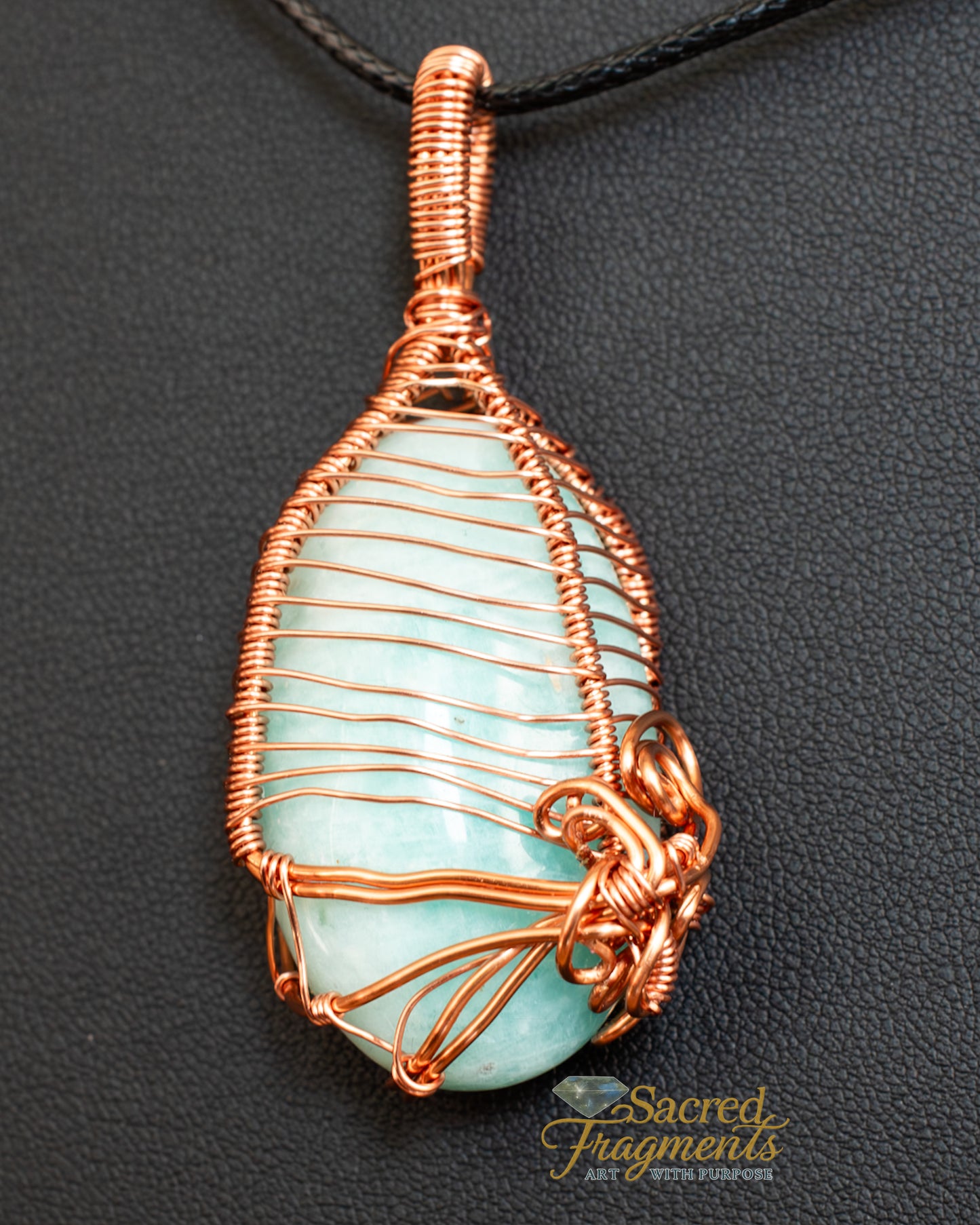 Amazonite Serenity & Fortune Pendant