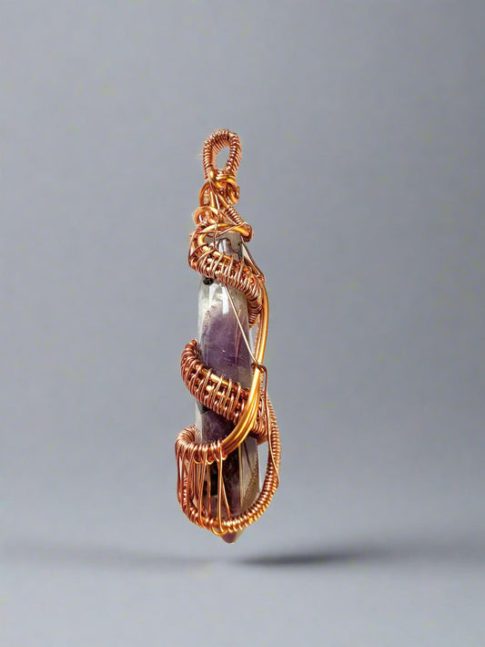 Peacefully Aligned Amethyst Wand