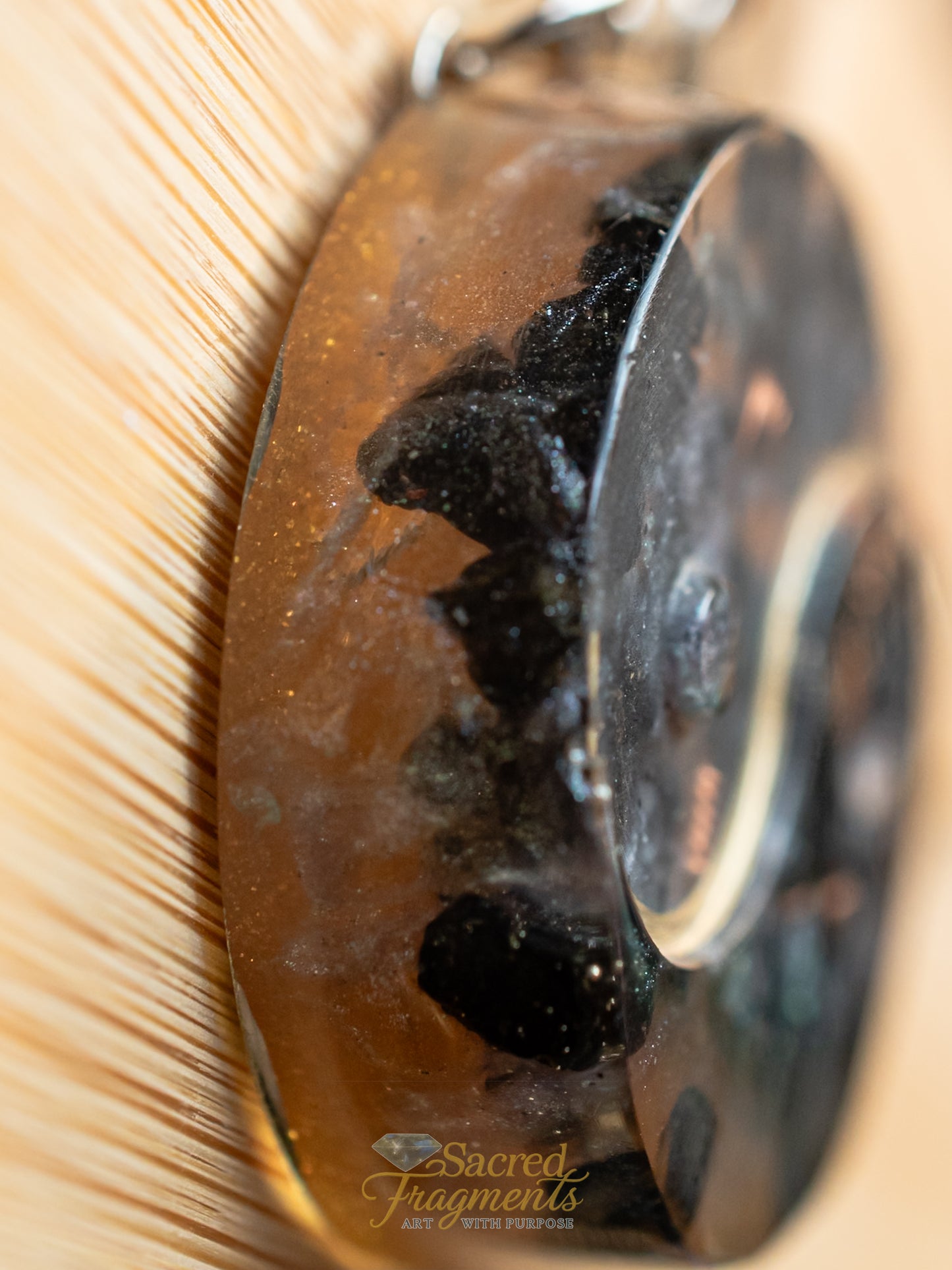 Yin Yang Orgone Energy Keychain