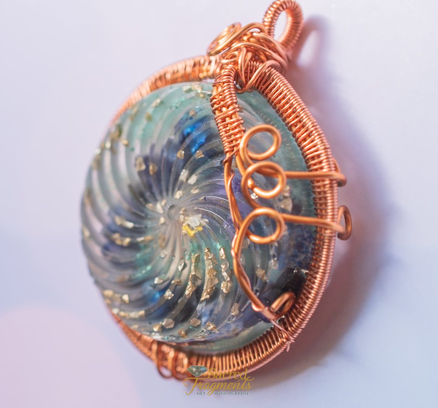 Vortex Orgonite Pendant