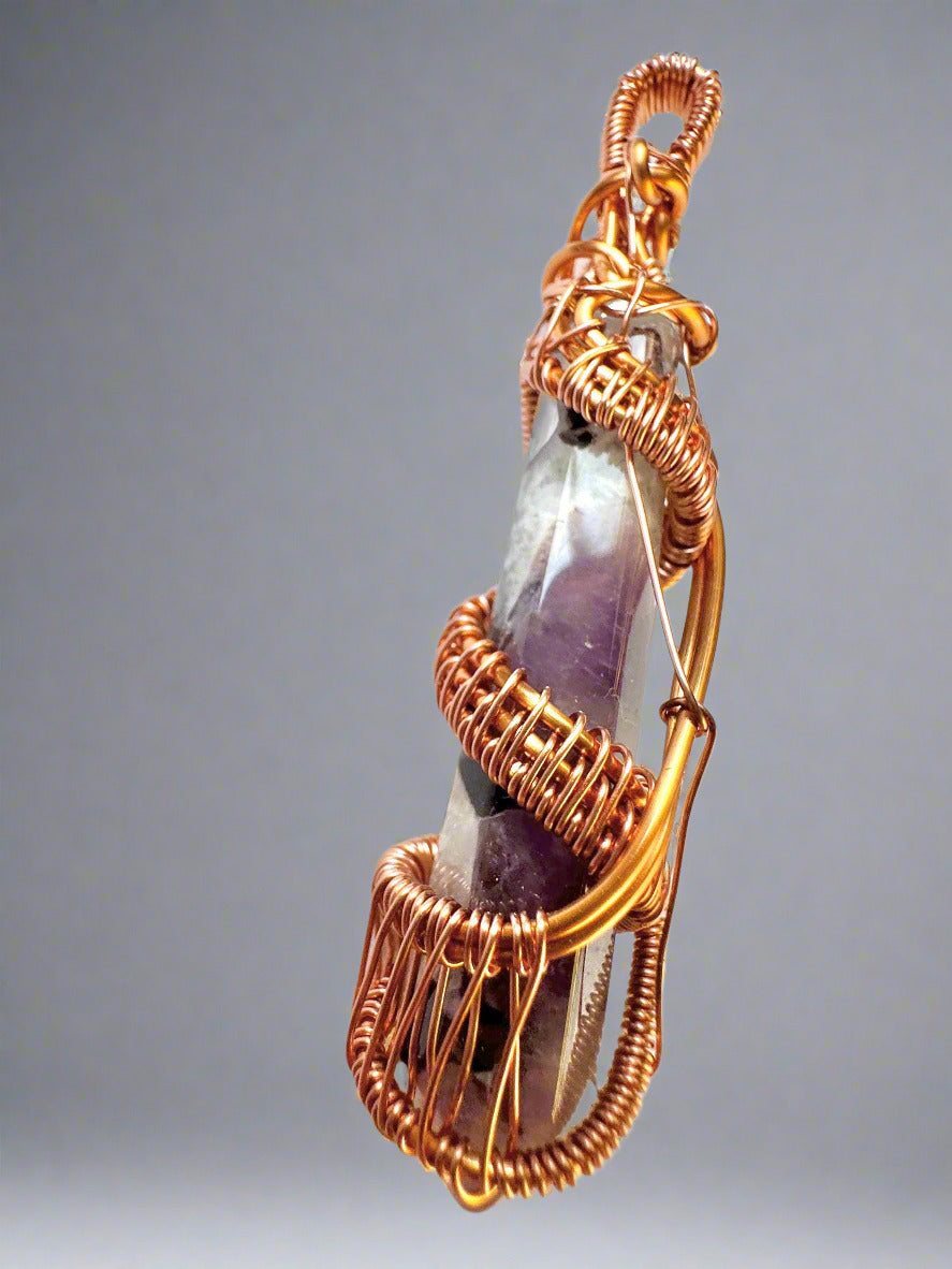 Peacefully Aligned Amethyst Wand