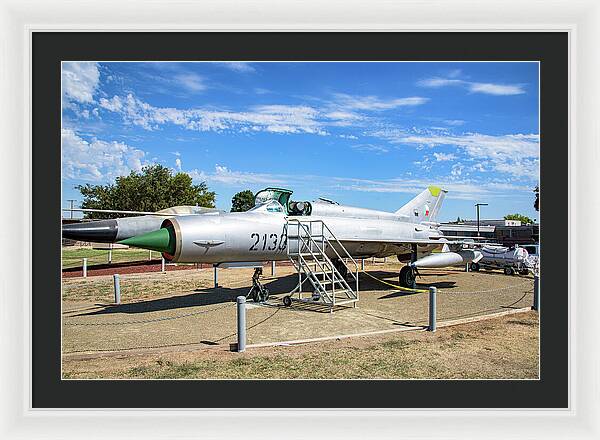 Castle Air Force Base Plane Displayed 7 - Framed Print