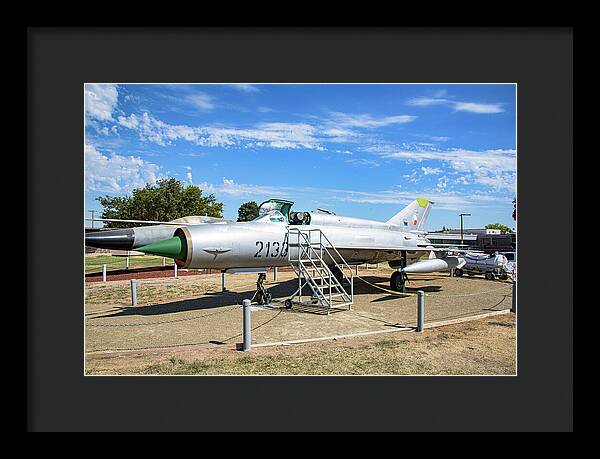 Castle Air Force Base Plane Displayed 7 - Framed Print
