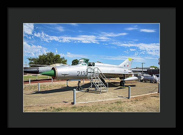 Castle Air Force Base Plane Displayed 7 - Framed Print