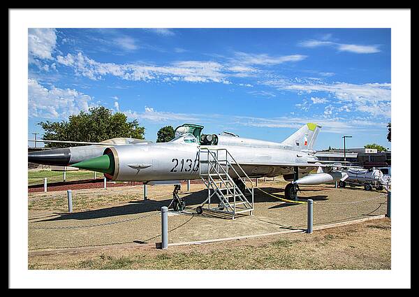 Castle Air Force Base Plane Displayed 7 - Framed Print