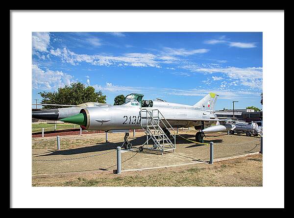 Castle Air Force Base Plane Displayed 7 - Framed Print