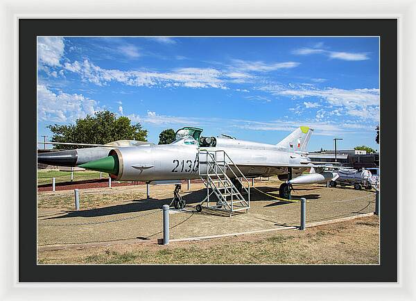 Castle Air Force Base Plane Displayed 7 - Framed Print