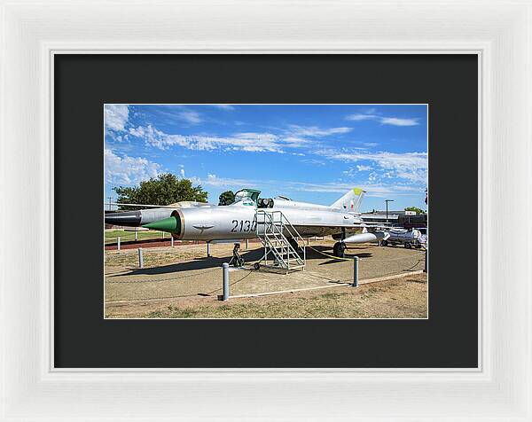 Castle Air Force Base Plane Displayed 7 - Framed Print