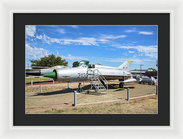 Castle Air Force Base Plane Displayed 7 - Framed Print