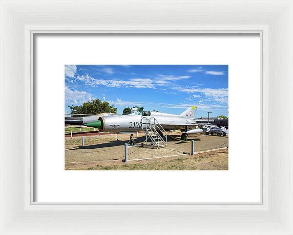 Castle Air Force Base Plane Displayed 7 - Framed Print