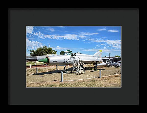 Castle Air Force Base Plane Displayed 7 - Framed Print