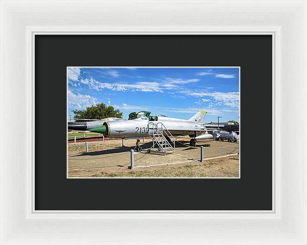Castle Air Force Base Plane Displayed 7 - Framed Print