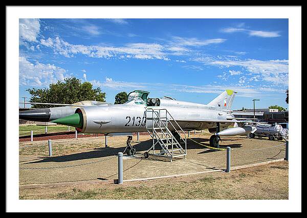 Castle Air Force Base Plane Displayed 7 - Framed Print