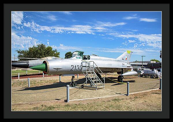 Castle Air Force Base Plane Displayed 7 - Framed Print