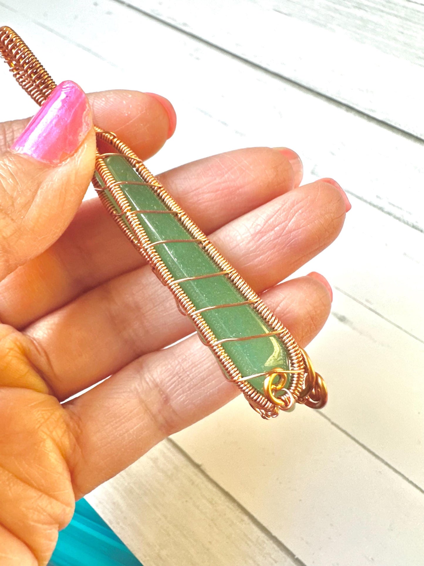 Good Luck Protection Aventurine Pendant