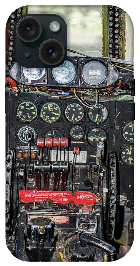 Aviation Cockpit Control Center 8 - Phone Case
