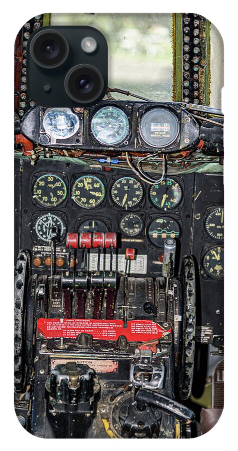 Aviation Cockpit Control Center 8 - Phone Case