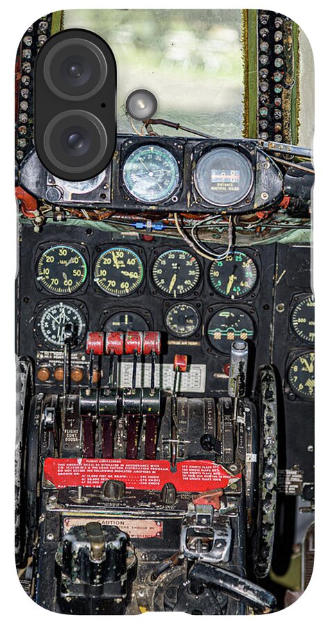 Aviation Cockpit Control Center 8 - Phone Case