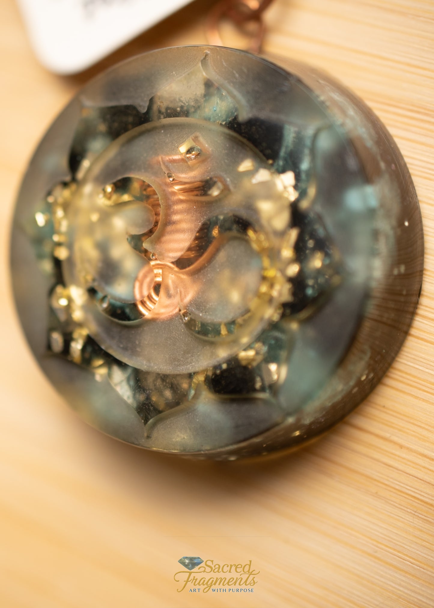 Om Orgonite Pendant