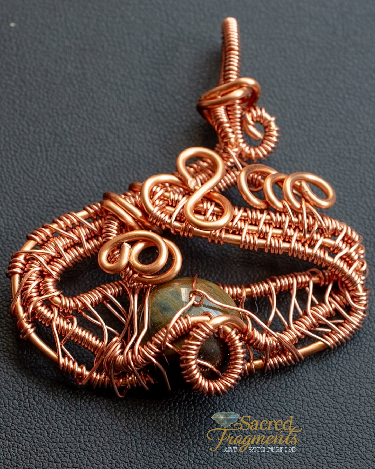 Tiger's Eye Power & Protection Pendant