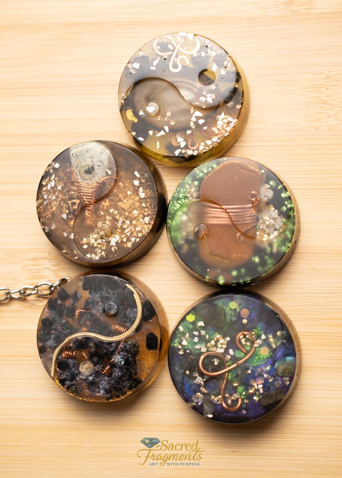 Yin Yang Orgone Energy Pocket Piece
