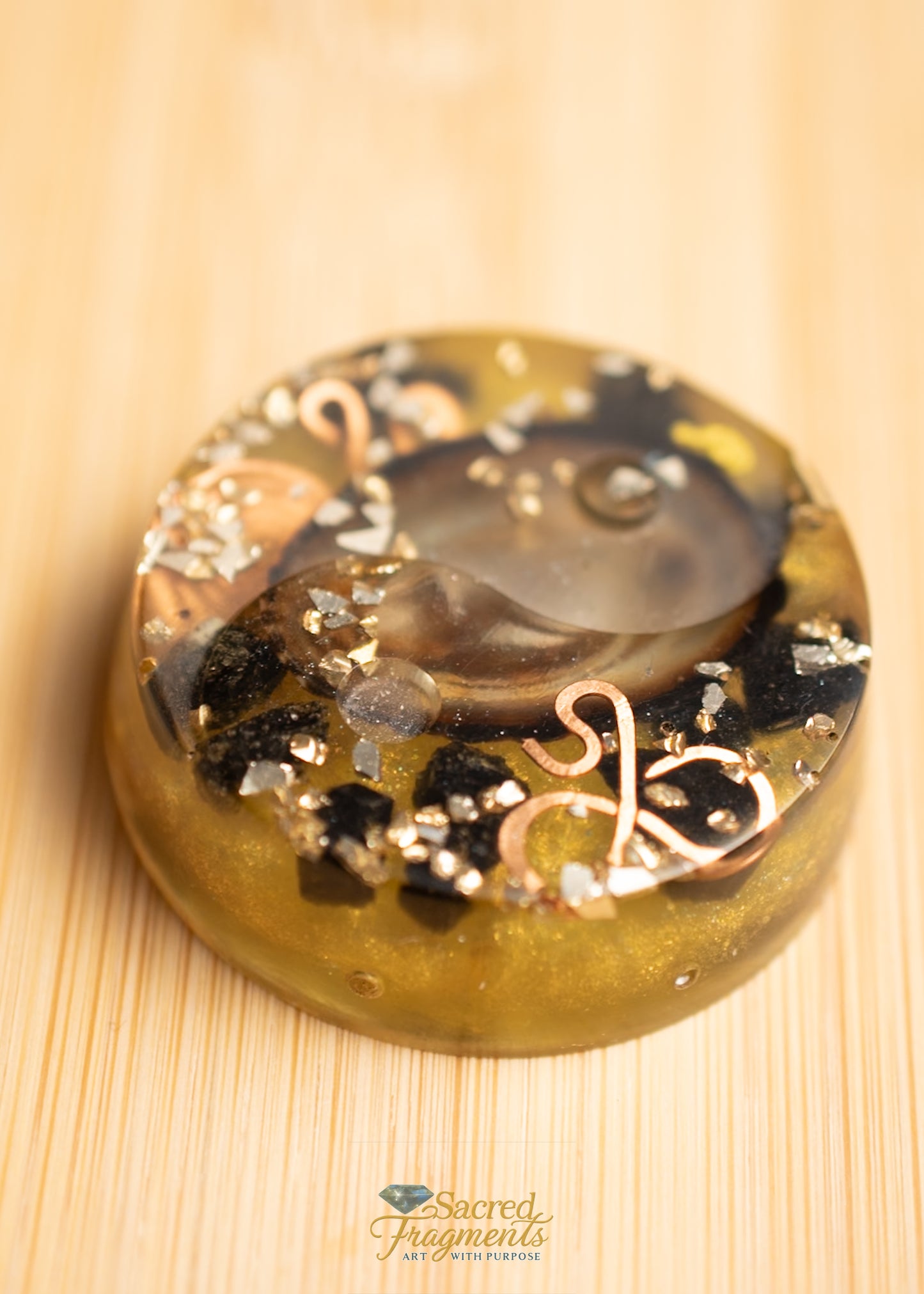 Yin Yang Orgone Energy Pocket Piece
