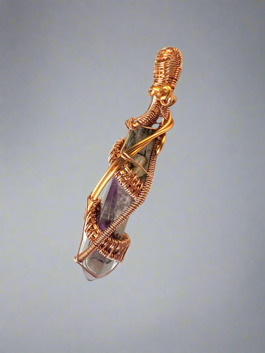 Peacefully Aligned Amethyst Wand