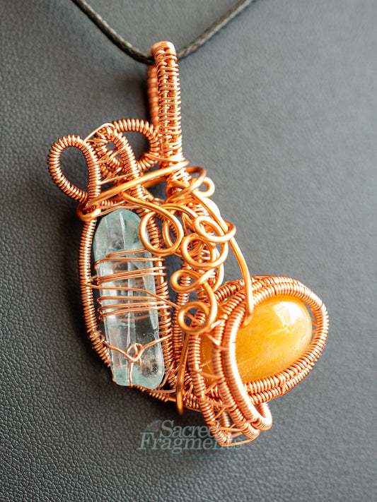 Copper Aura & Vitality Pendant