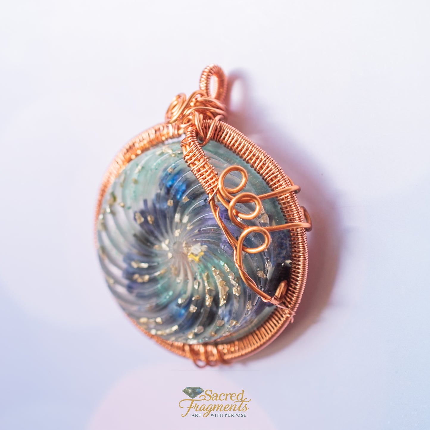Vortex Orgonite Pendant