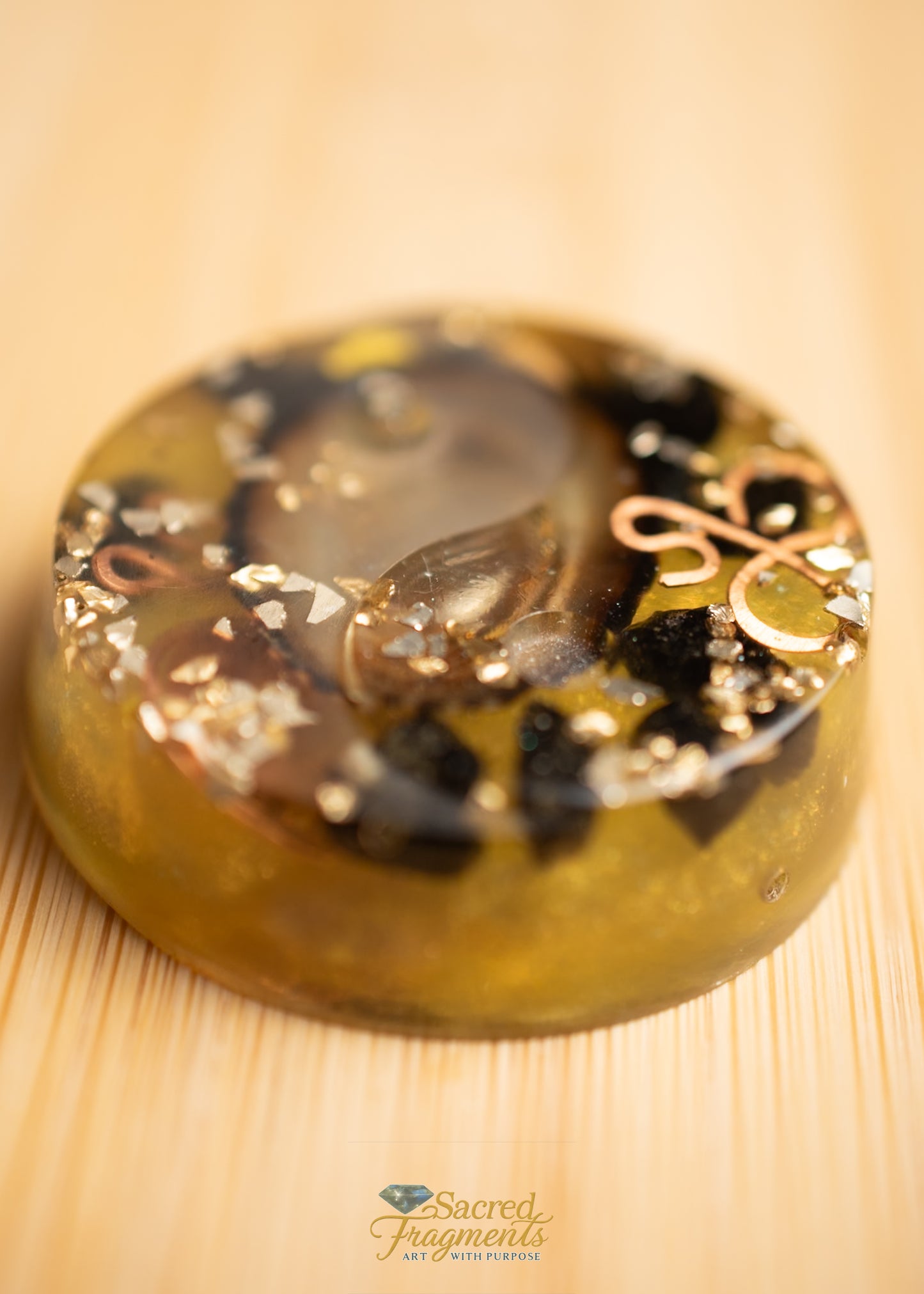 Yin Yang Orgone Energy Pocket Piece