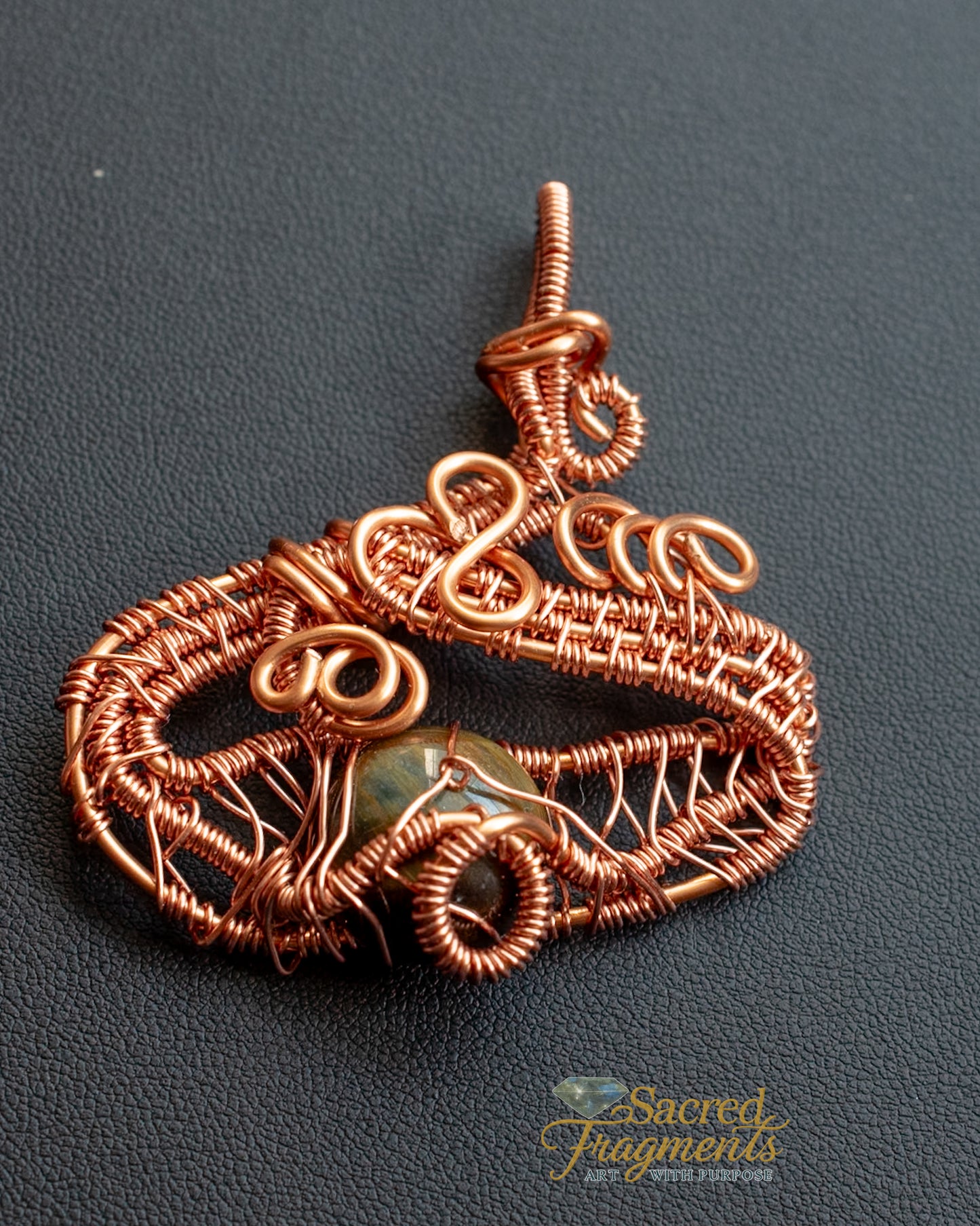 Tiger's Eye Power & Protection Pendant