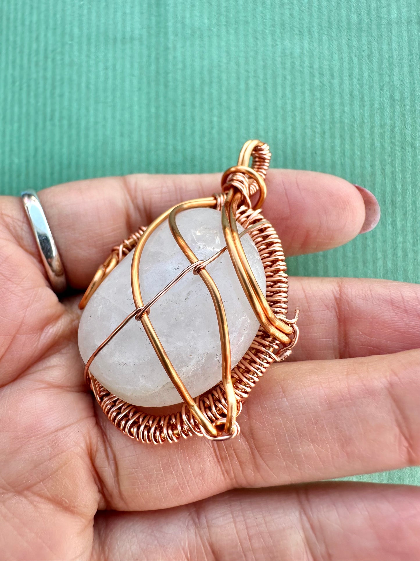 Super Energy Amplifier - Quartz Wrapped in Copper