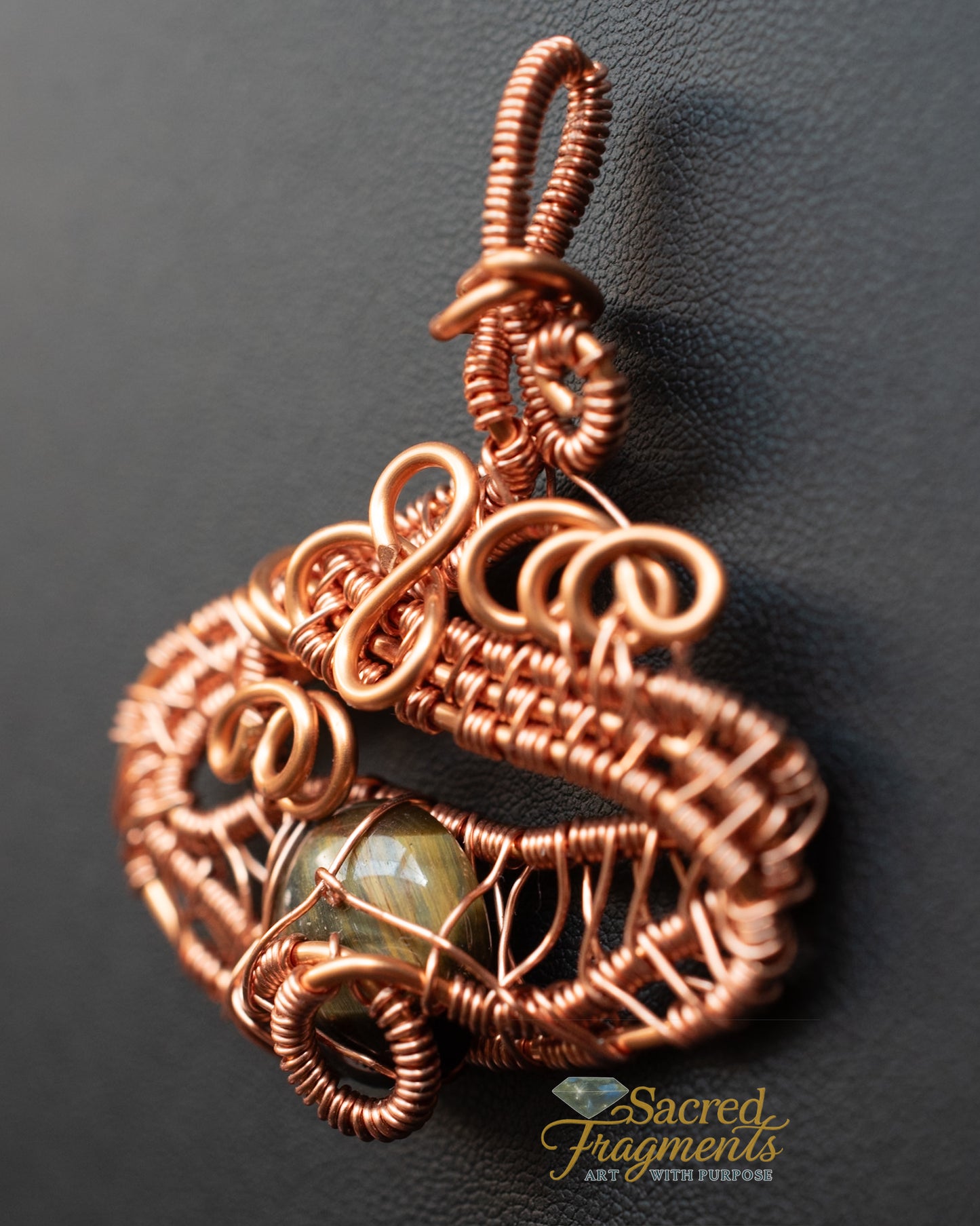 Tiger's Eye Power & Protection Pendant